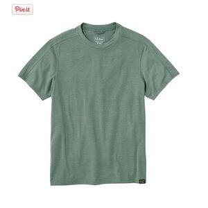 NWT L.L. Bean Men's Sage Short Sleeve Tee